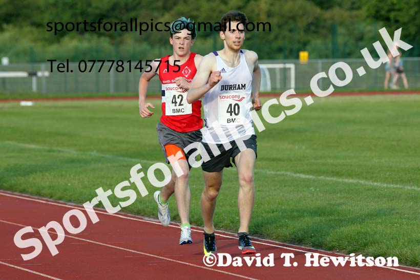 BMC 1500 metres, BMC, Chester le Street, July 19th. Photo: David T. Hewitson/Sports for All Pics